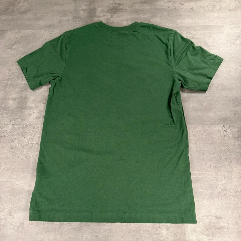 Jordan T-Shirt Mens Small Dark Green Jumpman Graphic Short Sleeve Tee Sportswear